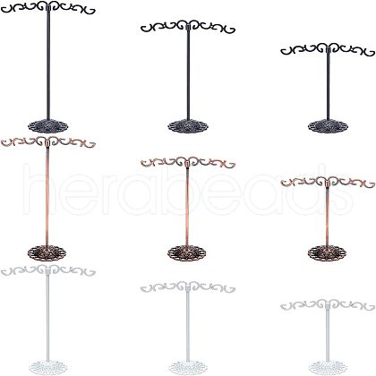 FINGERINSPIRE Solid Iron Plating Earring Display Stand Sets EDIS-FG0001-29-1