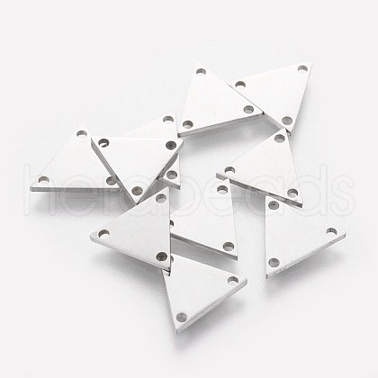 Tarnish Resistant 201 Stainless Steel Chandelier Componet Links STAS-Q201-T130-1