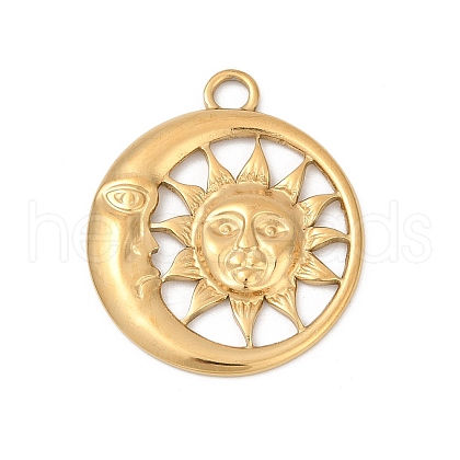 304 Stainless Steel Pendants STAS-C121-11G-1