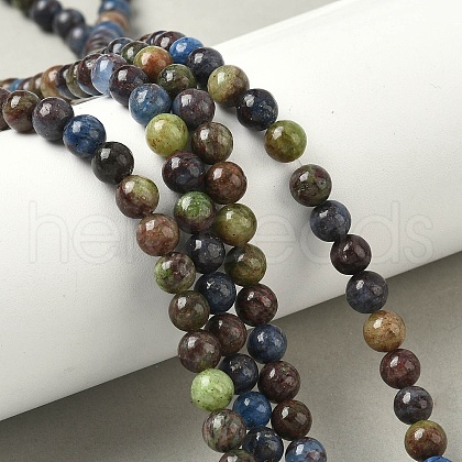 Natural Turquoise Beads Strands G-P574-A04-6mm-1