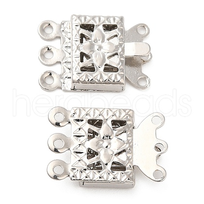 Brass Box Clasps KK-XCP0001-70P-1