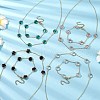 Brass Cable Chains Necklace and Bracelet Sets SJEW-JS01312-2