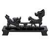 Kylin Resin Sword Display Stands ODIS-WH0004-11-1