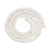 Electroplated Shell Pearl Beads Strands BSHE-Z009-11-3