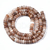 Natural Purple Aventurine Beads Strands G-S366-101-2