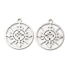 Non-Tarnish 304 Stainless Steel Pendants STAS-L020-009P-1