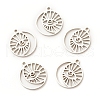 Non-Tarnish 201 Stainless Steel Pendants STAS-G258-09P-1