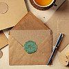 CRASPIRE 50Pcs Adhesive Wax Seal Stickers DIY-CP0010-53D-4
