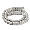 Spray Painted Handmade Polymer Clay Beads Strands CLAY-F004-A18-2