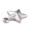 304 Stainless Steel Charms STAS-O145-30P-3
