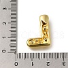 Brass with Cubic Zirconia Pendant KK-Q818-03L-G-3