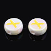 UV Plating Enamel Acrylic Beads PACR-N015-01H-3