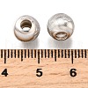 Rhodium Plated 925 Sterling Silver Beads STER-T007-11P-2