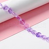 Transparent Glass Beads Strand GLAA-F112-03D-2