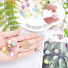 Glass Ball Pendants GLAA-SC0001-07-3