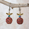GOMAKERER 200Pcs Tibetan Style Alloy Fairy Wing Beads TIBEB-GO0001-09-6