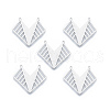 Non-Tarnish 201 Stainless Steel Pendants STAS-N090-LA923-1-2