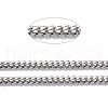 Tarnish Resistant 304 Stainless Steel Cuban Link Chain STAS-B019-02D-P-2