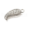Tibetan Style Alloy Pendants TIBE-L008-62AS-2