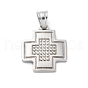 304 Stainless Steel Pendants STAS-L286-04P-1