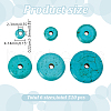 ARRICRAFT 510Pcs 6 Sizes Synthetic Turquoise Beads Strands G-AR0006-12A-2