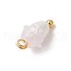 Flower Acrylic Charms PALLOY-JF03588-03-5