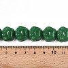 Dyed Natural Malaysia Jade Beads Strands G-M108-A13-01-5