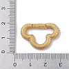 Rack Plating Brass Micro Pave Cubic Zirconia Twister Clasps KK-NH0002-05G-02-3
