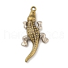 Tibetan Style Alloy Pendants PALLOY-M218-03AB-1