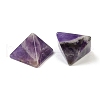 Natural Amethyst Orgonite Pyramid Display Decorations G-C186-07B-3