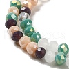 Glass Beads Strands EGLA-A034-M4mm-42-4