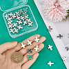 SOFPLATE 40Pcs Tibetan Style Alloy Beads TIBEB-SP0001-12P-3