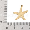 Ion Plating(IP) 304 Stainless Steel Pendants X-STAS-Z084-04G-3
