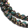 Natural Agate Beads Strands G-U030-C01-8mm-4