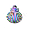 Ion Plating(IP) 304 Stainless Steel Pendants STAS-E182-15M-1