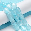 Natural Selenite Beads Strands G-F750-03-2