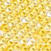 Spray Painted Transparent Glass Seed Beads SEED-T007-05A-2