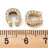 PVD Vacuum Plating 304 Stainless Steel Crystal Rhinestone Beads SATS-R130-02G-03-3