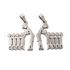 Non-Tarnish Mother's Day/Teachers' Day 201 Stainless Steel Pendants STAS-K251-023P-1