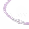 7pcs 7 Colors Round Glass Seed Beads Stretch Bracelets for Women BJEW-JB11779-3