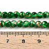 Baking Painted Glass Beads Strands DGLA-N010-4mm-04-4