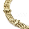 Rack Plating Brass Multi-Strand Necklace Making KK-K364-11G-2