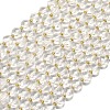 Synthetic Quartz Crystal  Beads Strands G-K389-B75-01-2