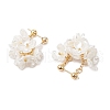 304 Stainless Steel Hoop Earrings EJEW-TA00611-4