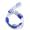 Natural Banded Agate Beads Strands G-K392-B07-13x18mm-3