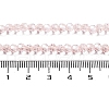 Electroplate Transparent Glass Beads Strands EGLA-A035-T4mm-A20-4