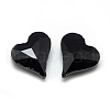 Pointed Back Glass Rhinestone Cabochons RGLA-T031-12x13mm-23-2