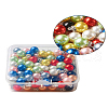 Plastic Imitation Pearl Pendants KY-TA0001-09P-16