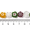 Handmade Millefiori Lampwork Beads Strands LAMP-G164-03J-4
