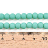 Opaque Glass Beads Strands GLAA-T032-P6mm-MD12-4